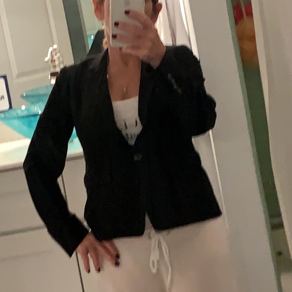 Ann Taylor Smart Black Blazer